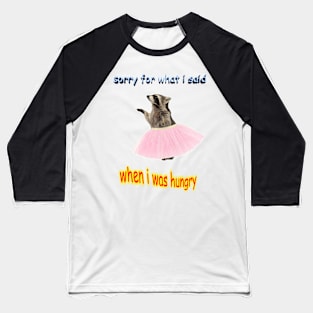 Sorry for What I Said Baseball T-Shirt